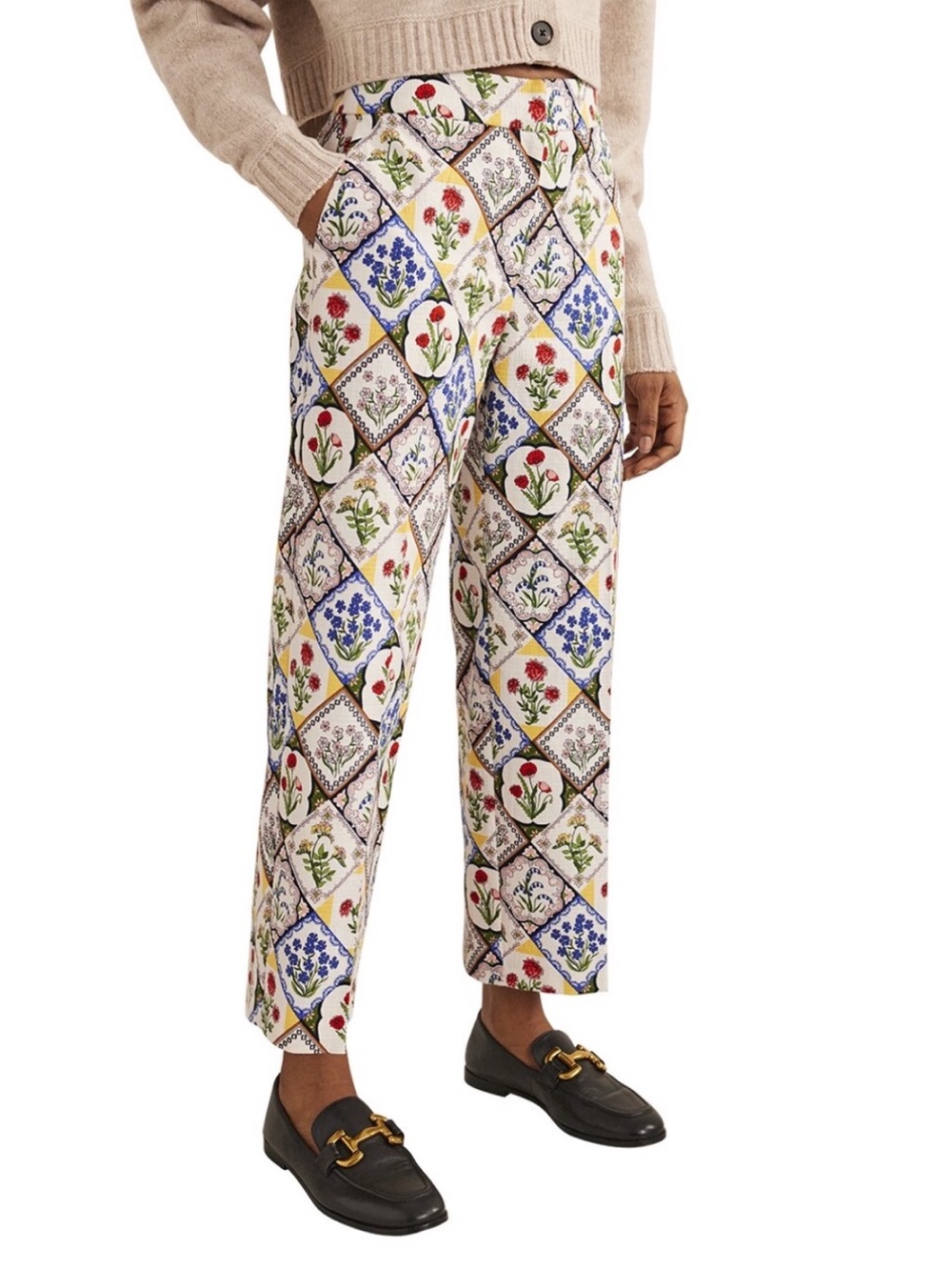 Boden Printed Slacks